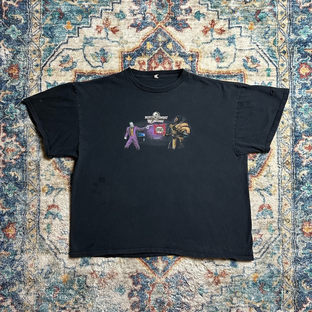 Vintage Mortal kombat vs Dc video game promo shirt